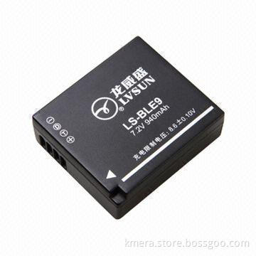 940mAh Digital Camera Battery with 7.2V Output Voltage ,Replace for Panasonic DMW-BLE9